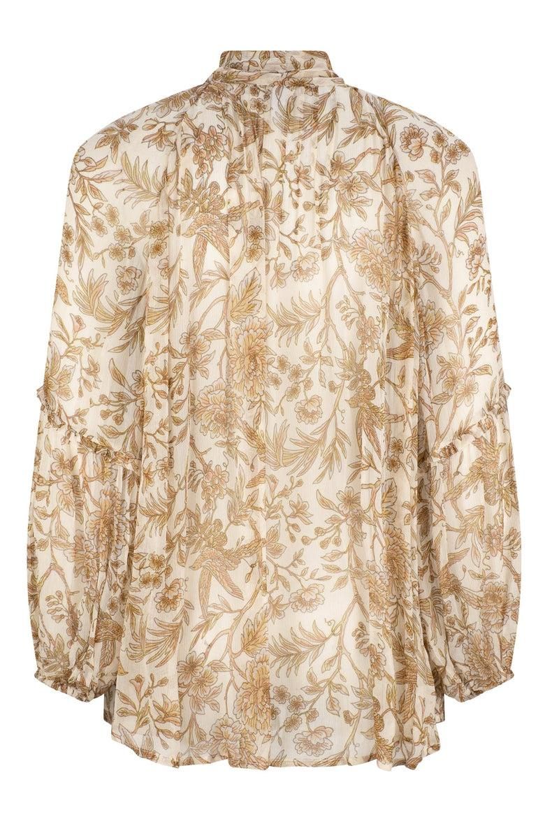 Cordelia Frida Bow Neck Blouse - Ivory sold by Tigerlily product image thumbnail 3