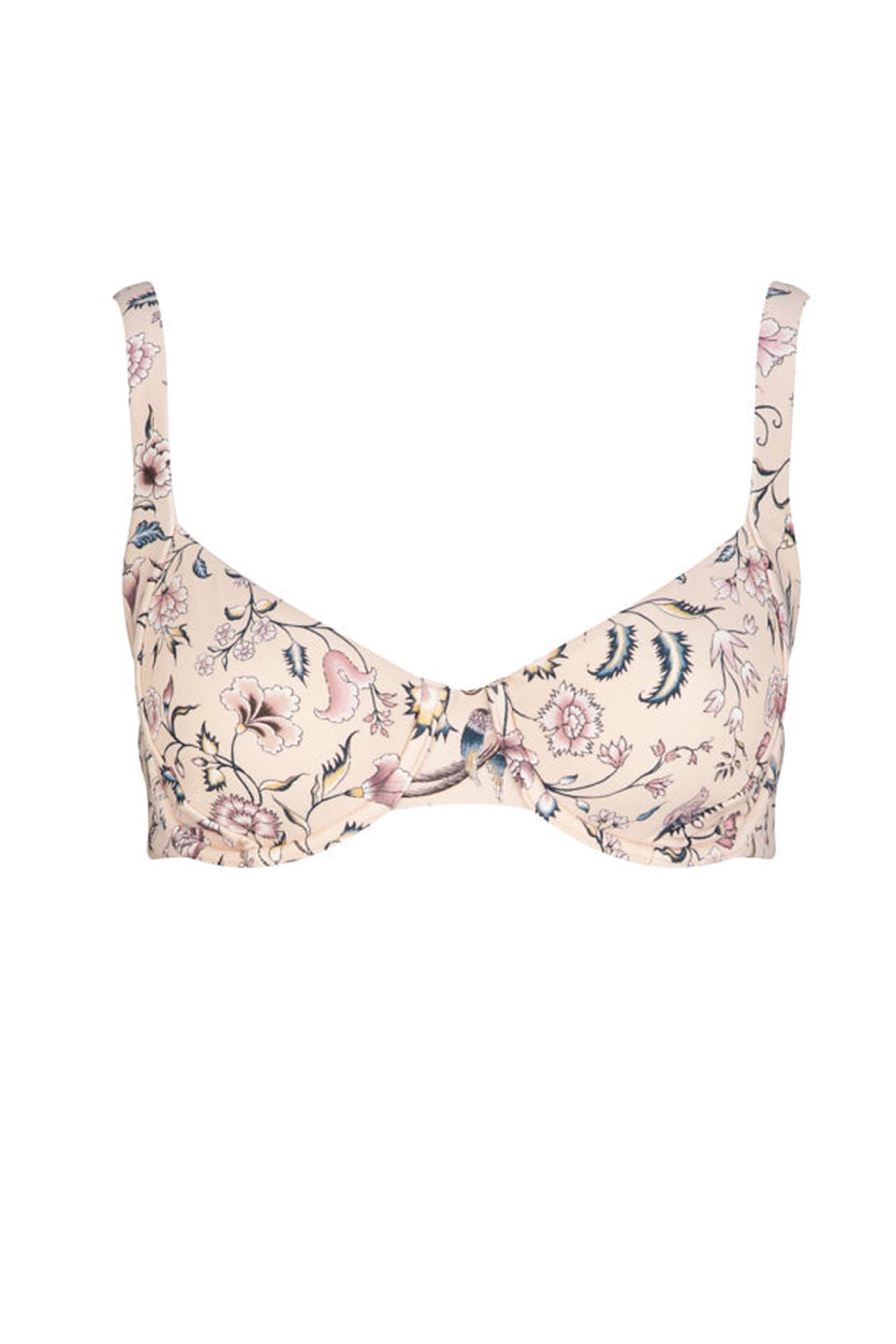 Livana Brigette Underwire Bikini Top - Cream sold by Tigerlily