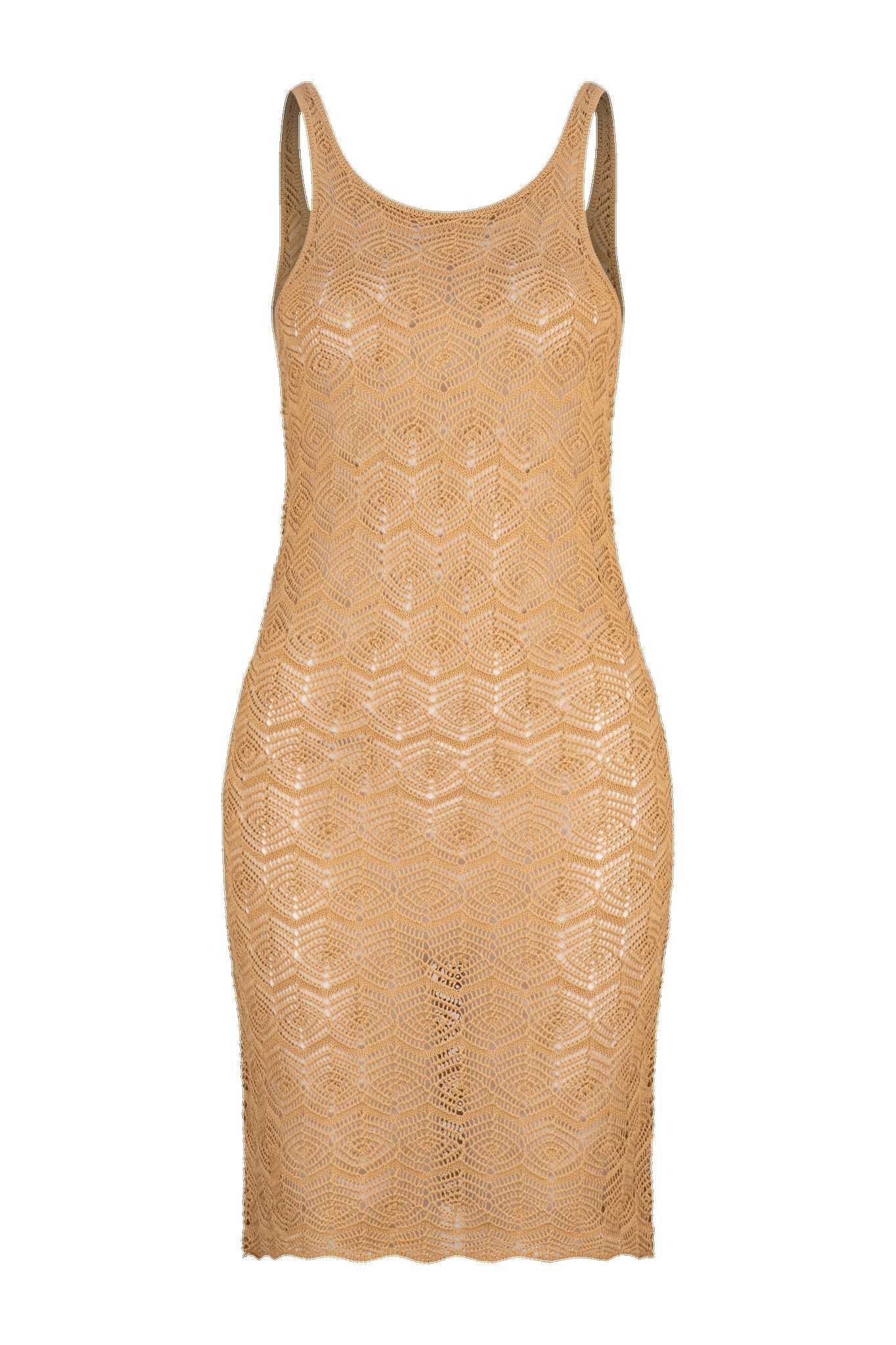 Mariposa Alette Mini Dress - Gold sold by Tigerlily