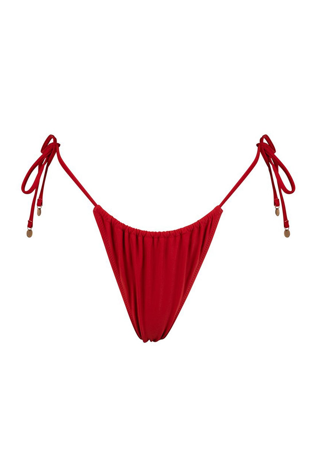 Tigerlily High Argentina Bikini Bottom - Haute Red sold by Tigerlily product image thumbnail 3