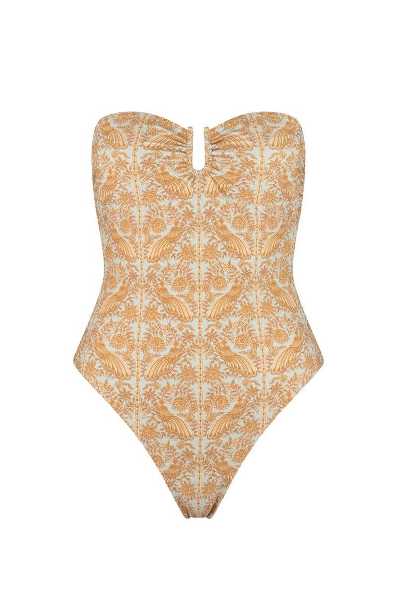 Ophelia Vega One Piece - Sky Blue Peacock sold by Tigerlily product image thumbnail 2