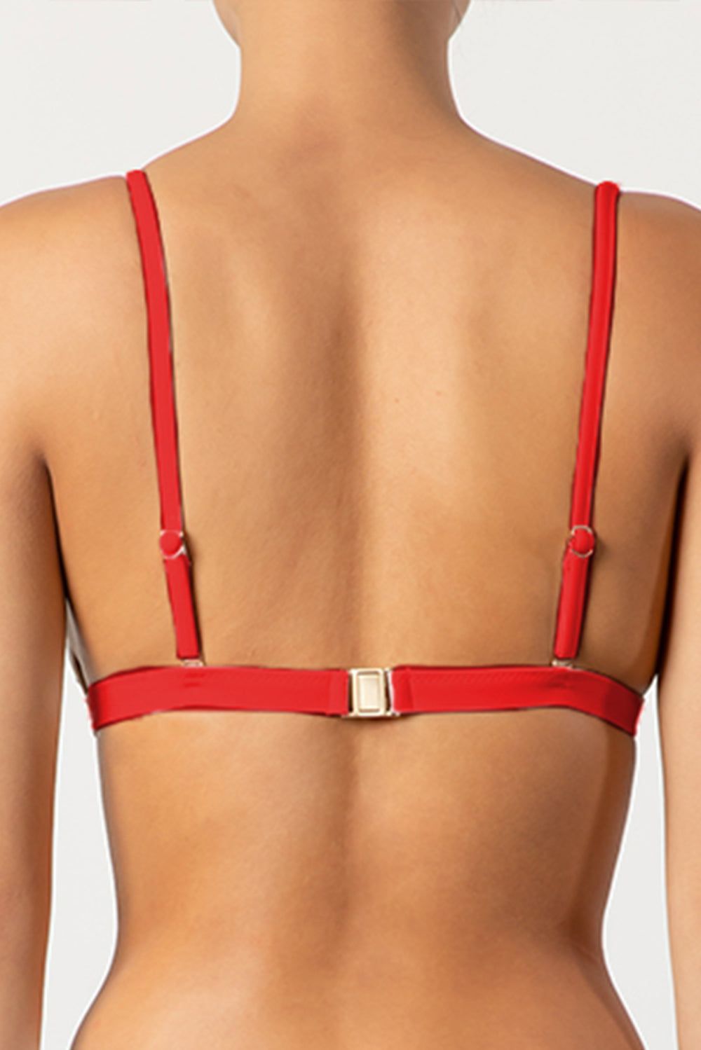 Tigerlily Jenna Tri Bikini Top - Haute Red sold by Tigerlily product image thumbnail 2