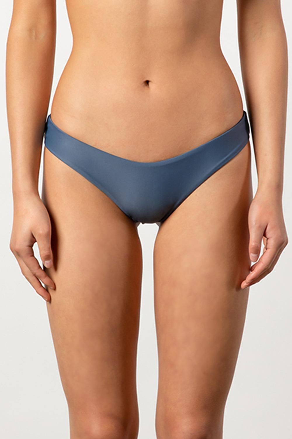 Tigerlily Niki Bikini Bottom - Vintage Indigo sold by Tigerlily