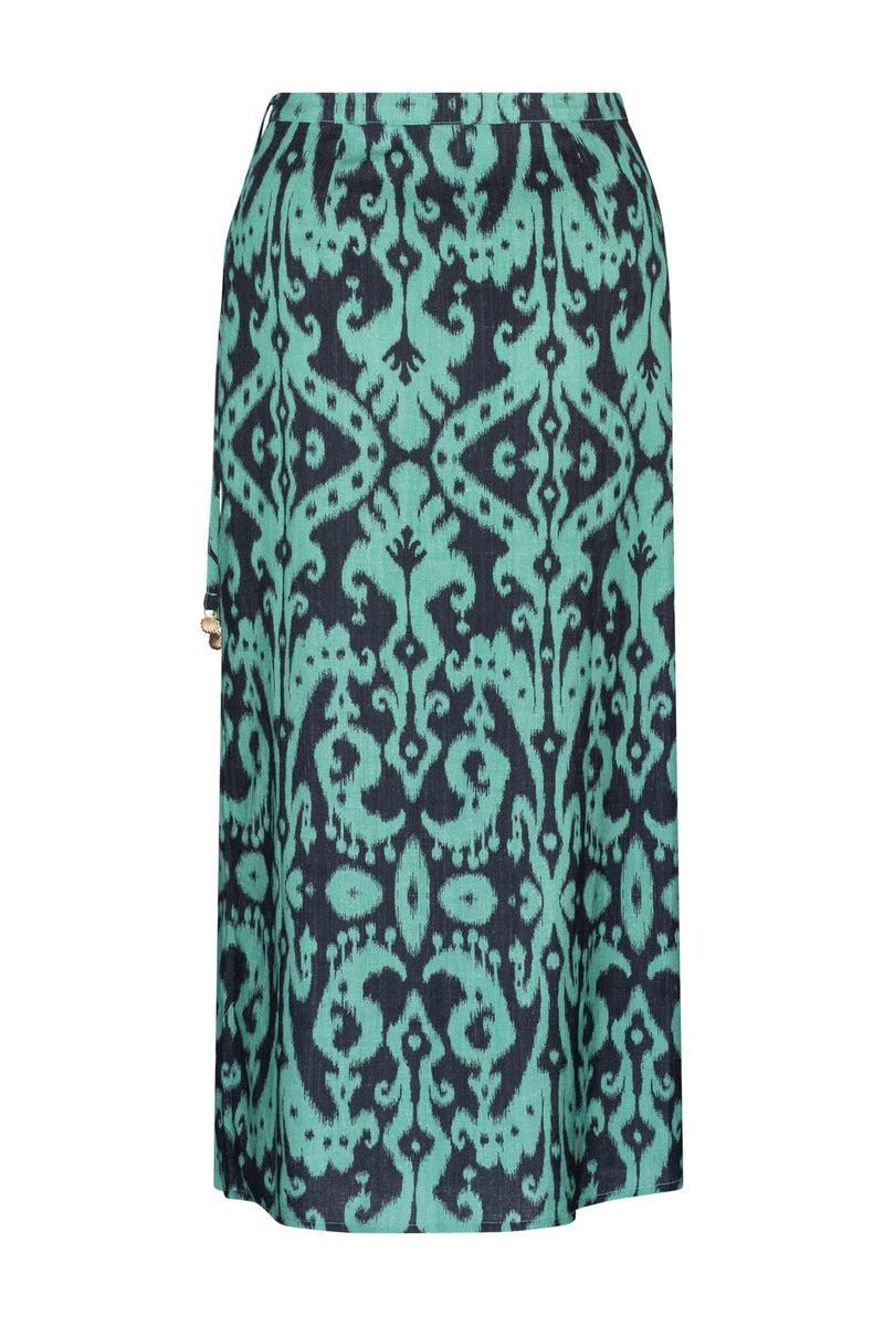 Kiriana Dinah Maxi Skirt - Juniper sold by Tigerlily product image thumbnail 3
