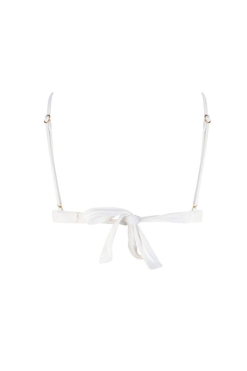 Tigerlily Elle Tie Back Bikini Top - White sold by Tigerlily product image thumbnail 3