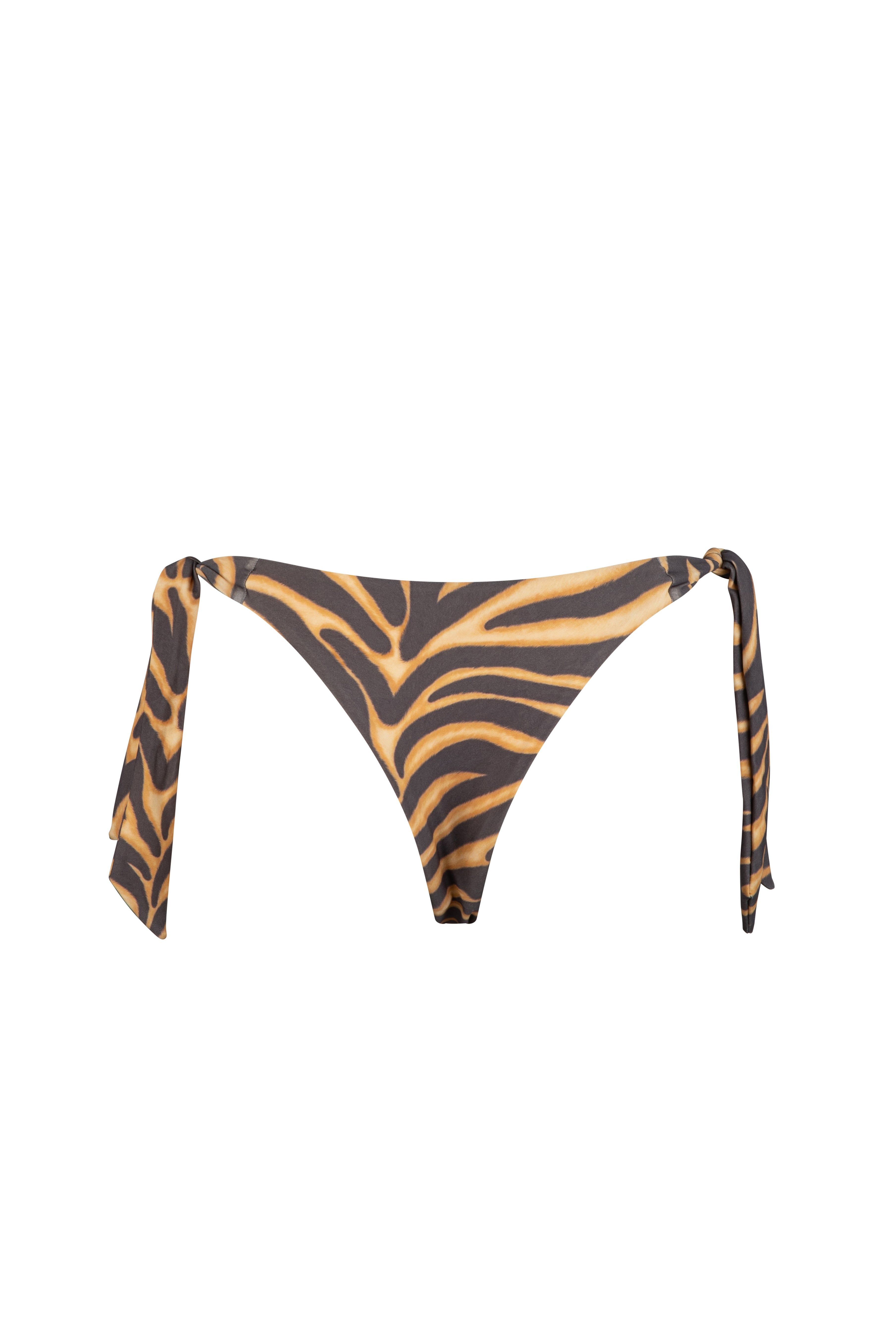 Zahara Kahlia Tie Bikini Bottom - Tiger sold by Tigerlily product image thumbnail 3