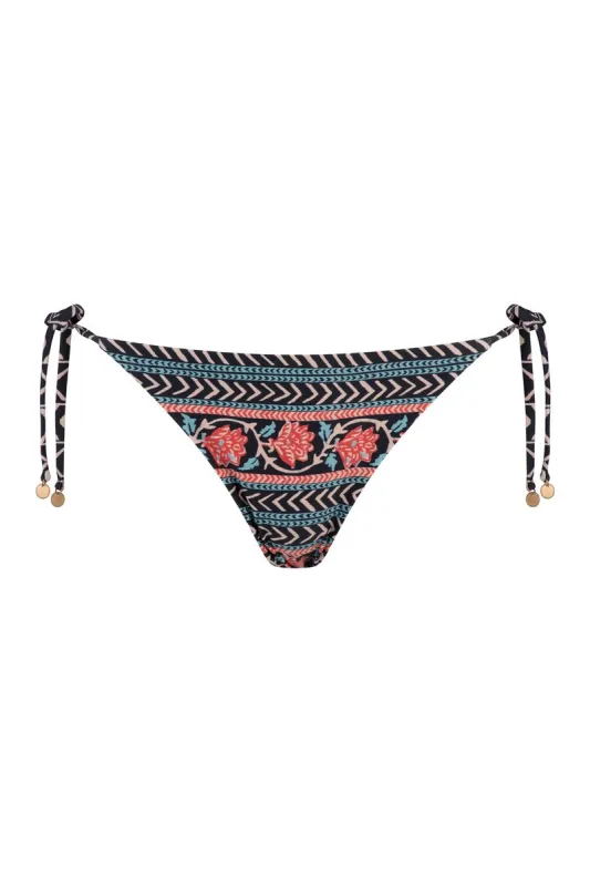 Sarika Miranda Bikini Bottom - Raven Cherry sold by Tigerlily