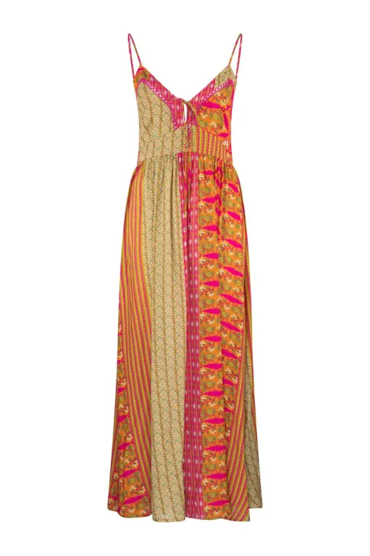 Alora Teja Maxi Dress - Alora Pink Stripe sold by Tigerlily