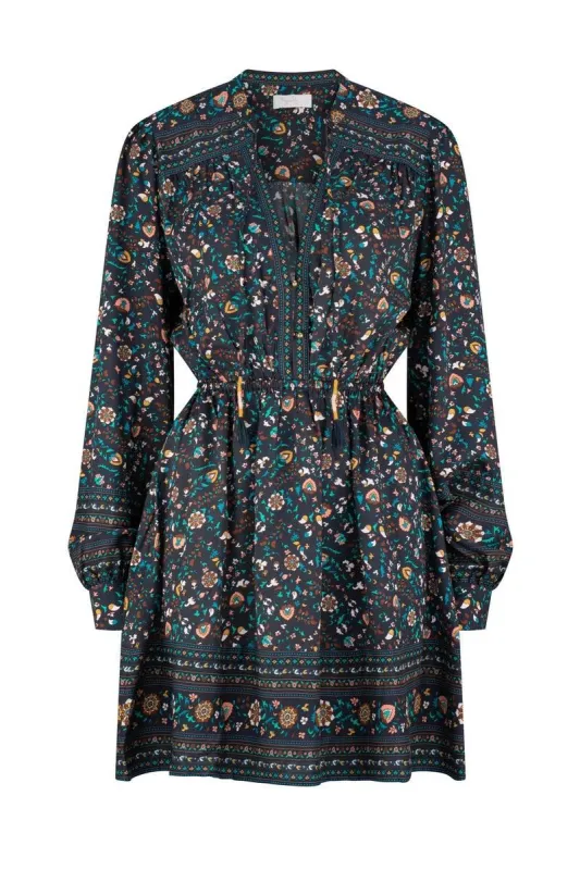 Esmerelda Nima Mini Dress - Dusk Floral sold by Tigerlily