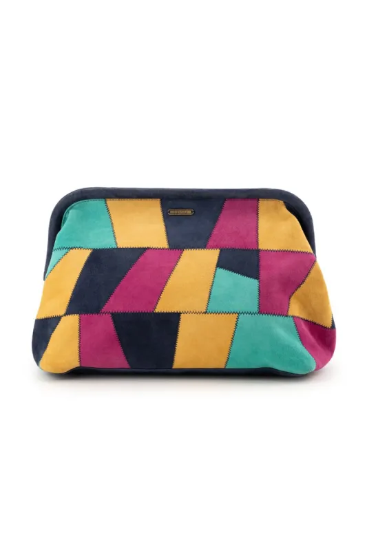 Seema Clutch - Patchwork sold by Tigerlily