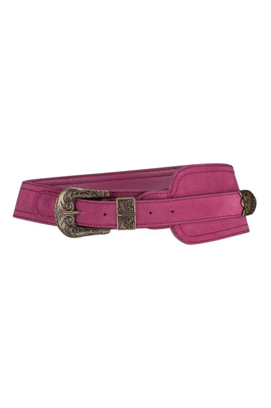Seema Jodie Belt - Magenta sold by Tigerlily