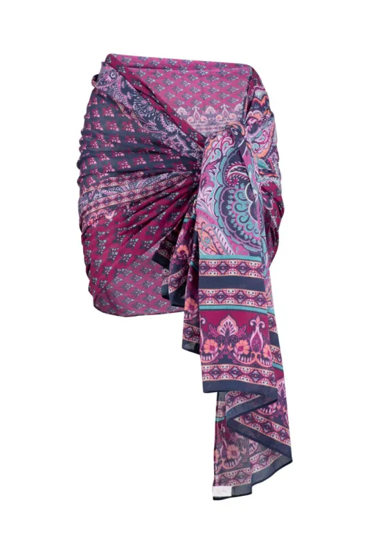 Esther Sarong - Magenta sold by Tigerlily