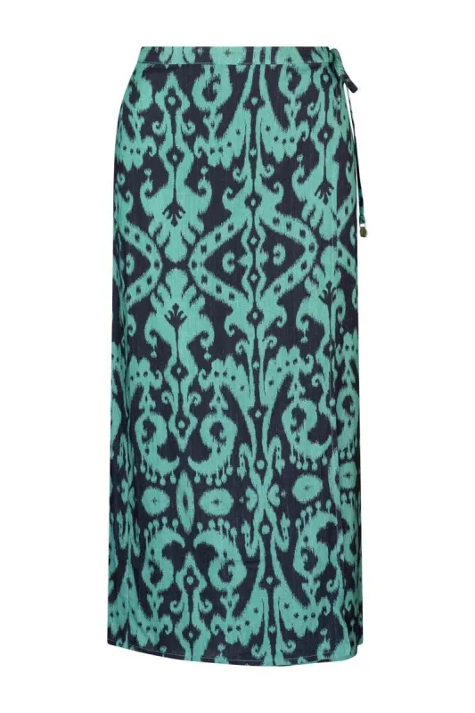 Kiriana Dinah Maxi Skirt - Juniper sold by Tigerlily