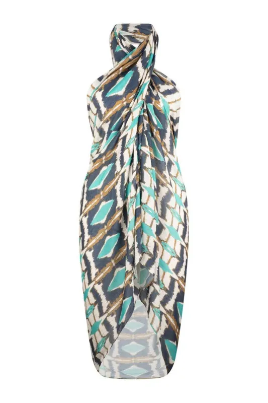 Atlantia Sarong - Avocado sold by Tigerlily