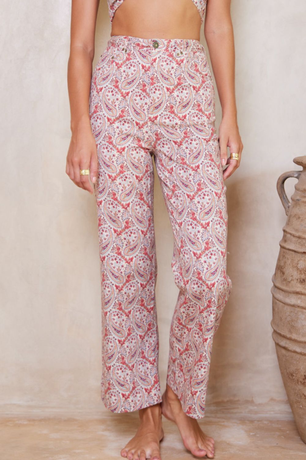 Isadora Myrtle Pant - Dusk Paisley sold by Tigerlily product image thumbnail 2