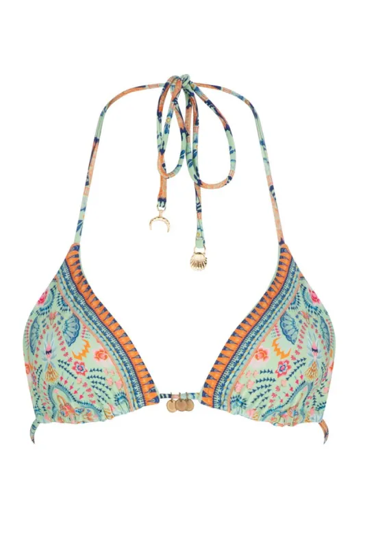 Wandering Folk Tara Tri Reversible - Pistachio X Pistachio Geo sold by Tigerlily