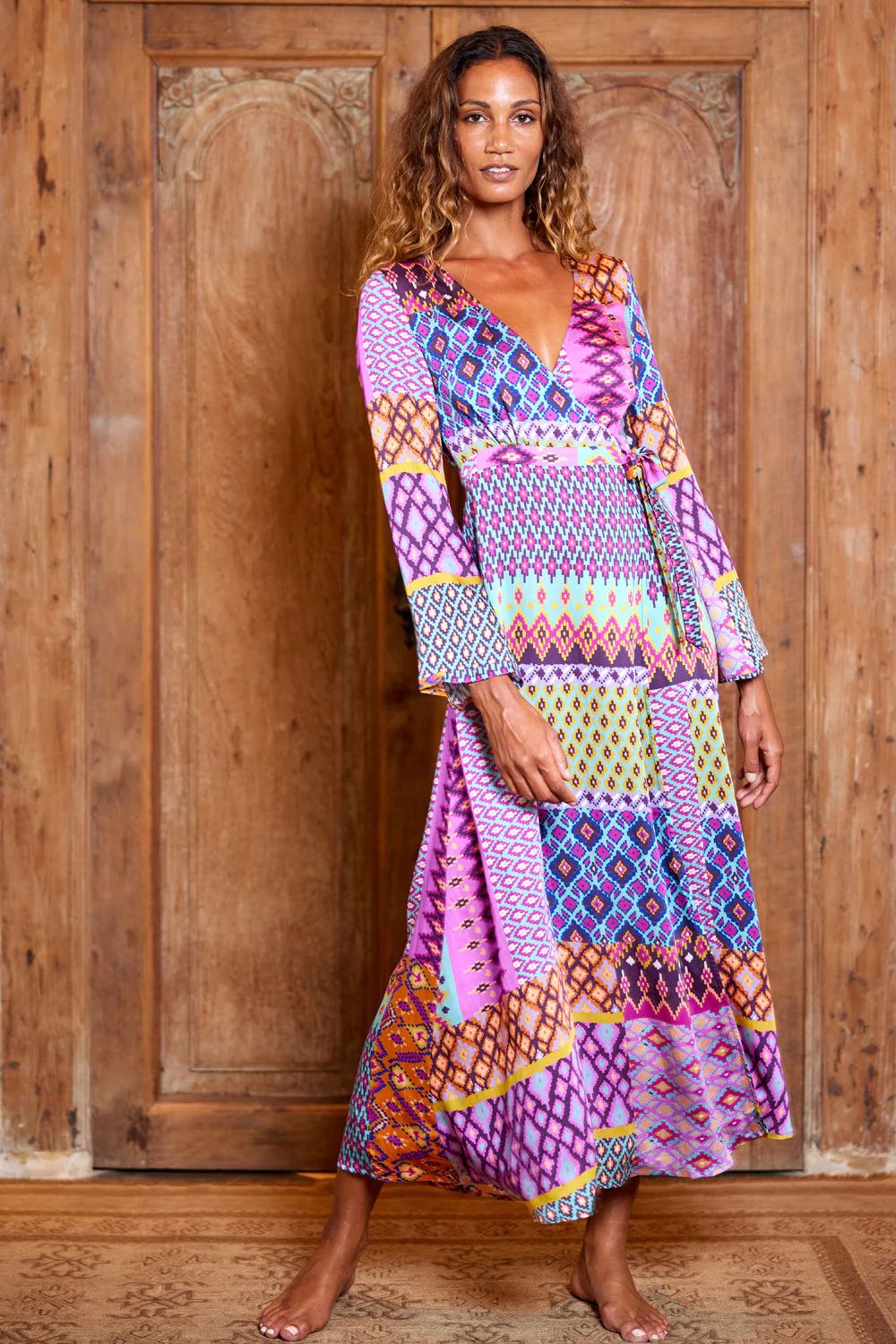 Maxi Dress Tigerlily Wrap Dress Tigerlily Kefalonia Suri Wrap Maxi
