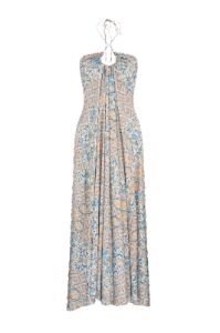 Azalia Trinity Maxi Dress - Cobalt Ornate sold by Tigerlily