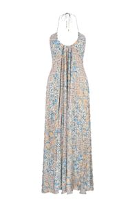 Azalia Trinity Maxi Dress - Cobalt Ornate sold by Tigerlily