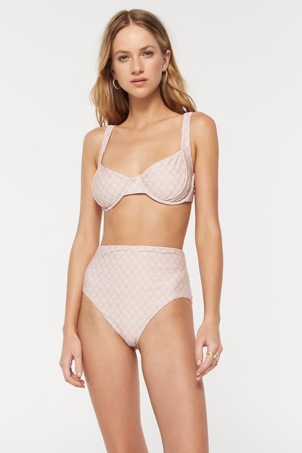 Laramie Ava Corset Bikini Bottom - Lavender Diamond sold by Tigerlily product image thumbnail 3