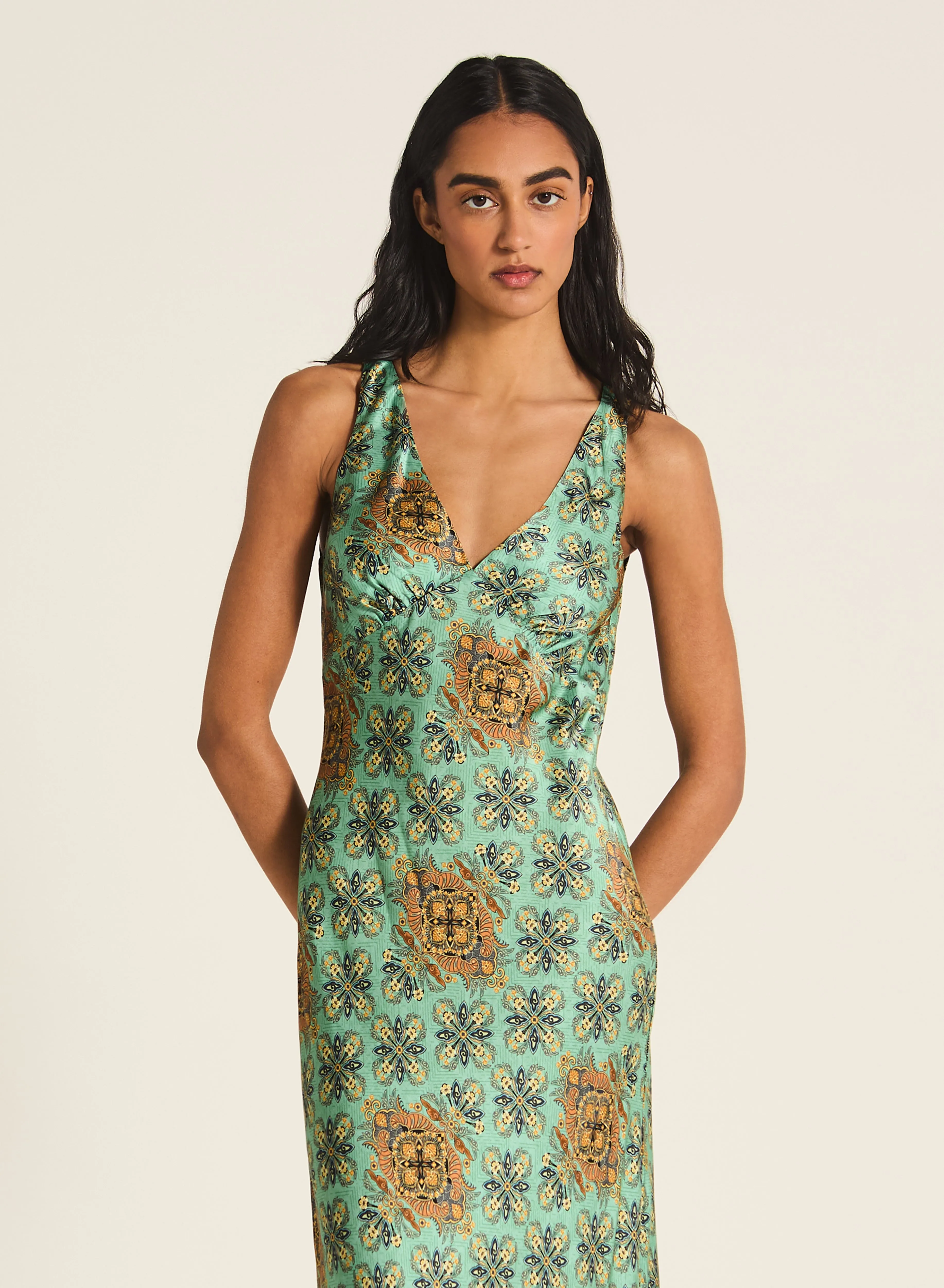Haruki Magnolia Slip Dress sold by Tigerlily product image thumbnail 2