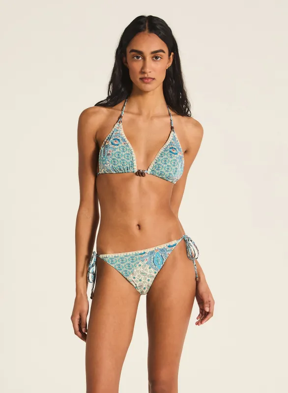 Whitney Tara Triangle Bikini Top sold by Tigerlily