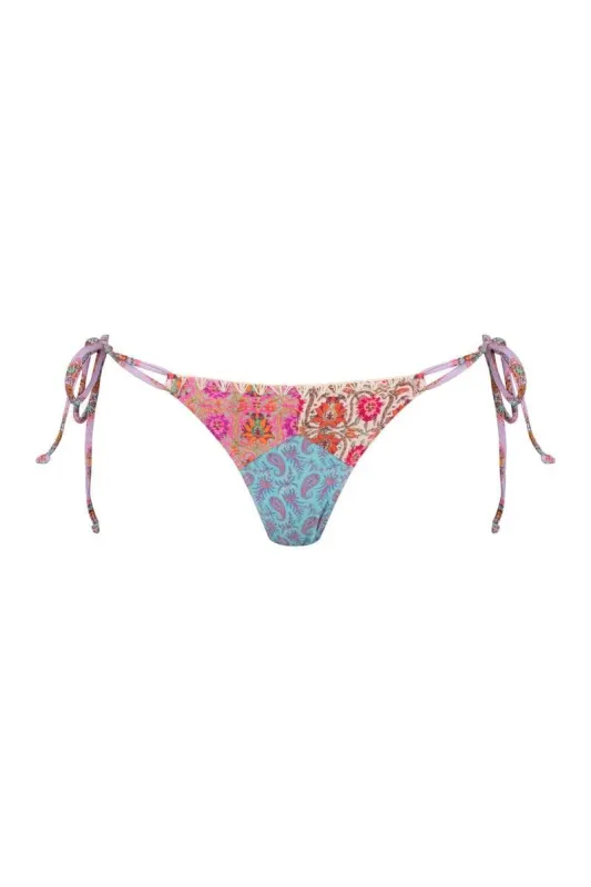 Ramo Mel Low Rise Bottom - Patchwork sold by Tigerlily