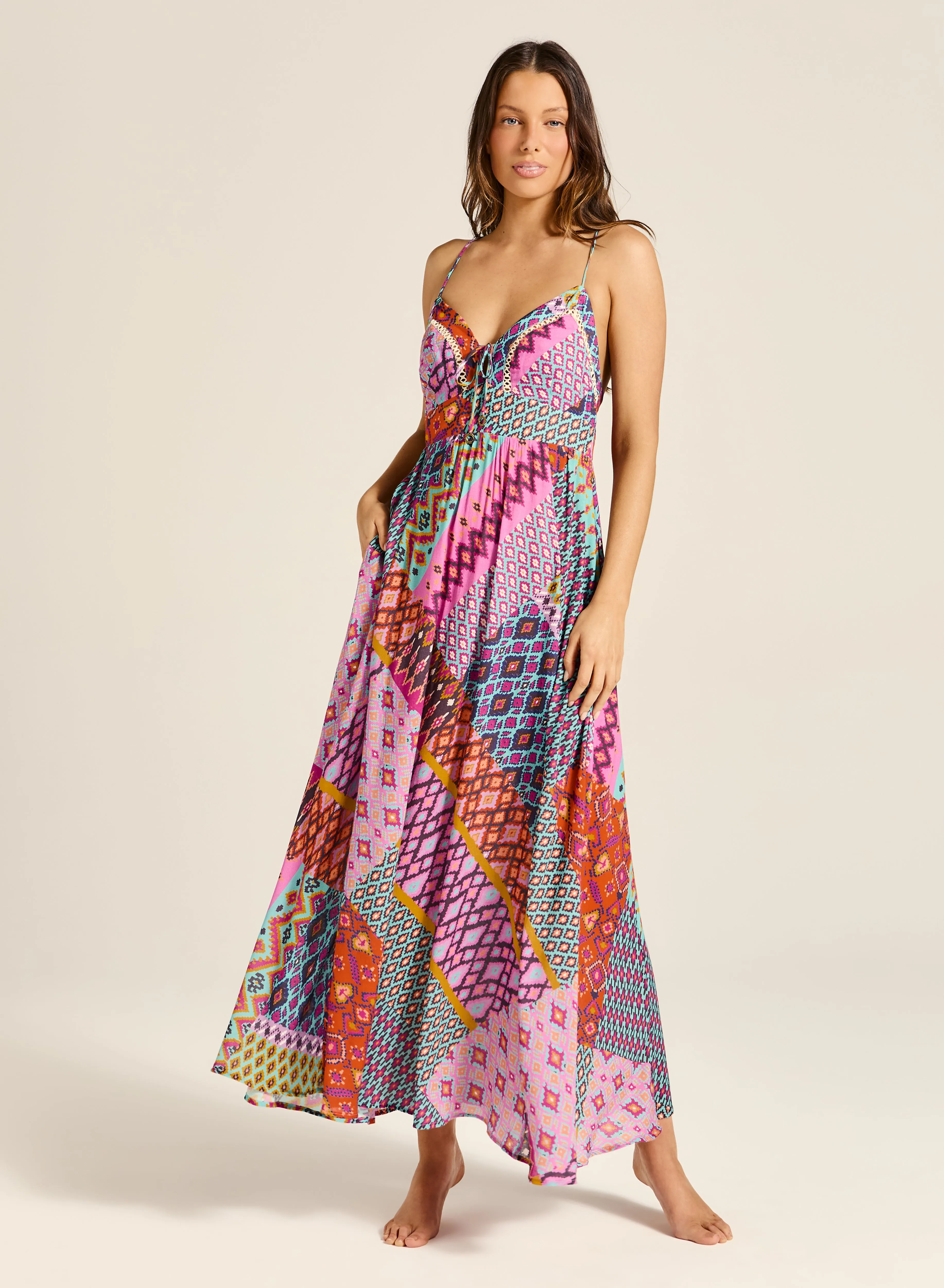 Utopia Teja Maxi Dress sold by Tigerlily
