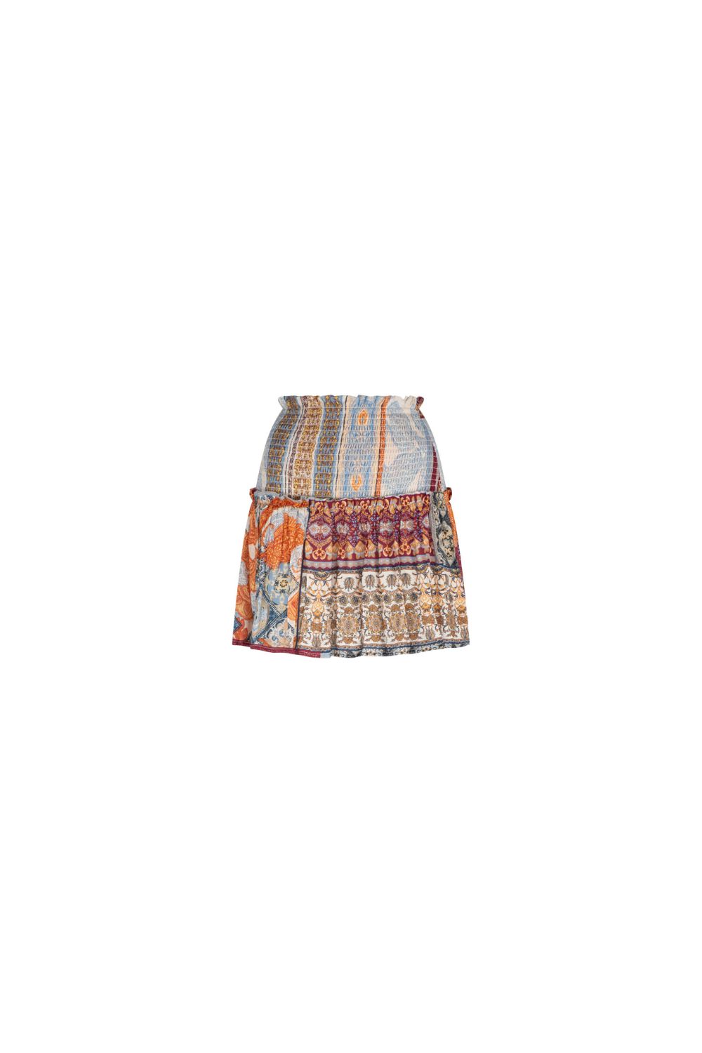 Nosara Valdis Shirred Mini - Nosara Patchwork sold by Tigerlily
