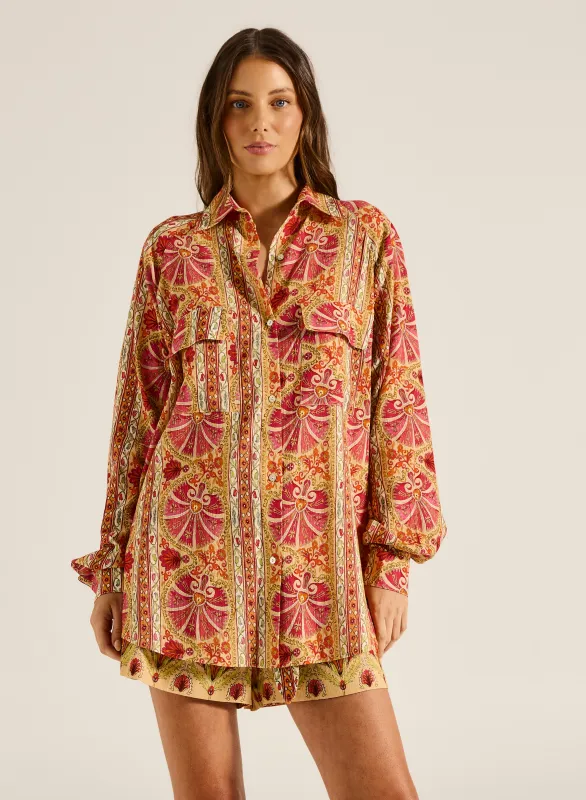 Rosselini Aura Shirt made by Tigerlily