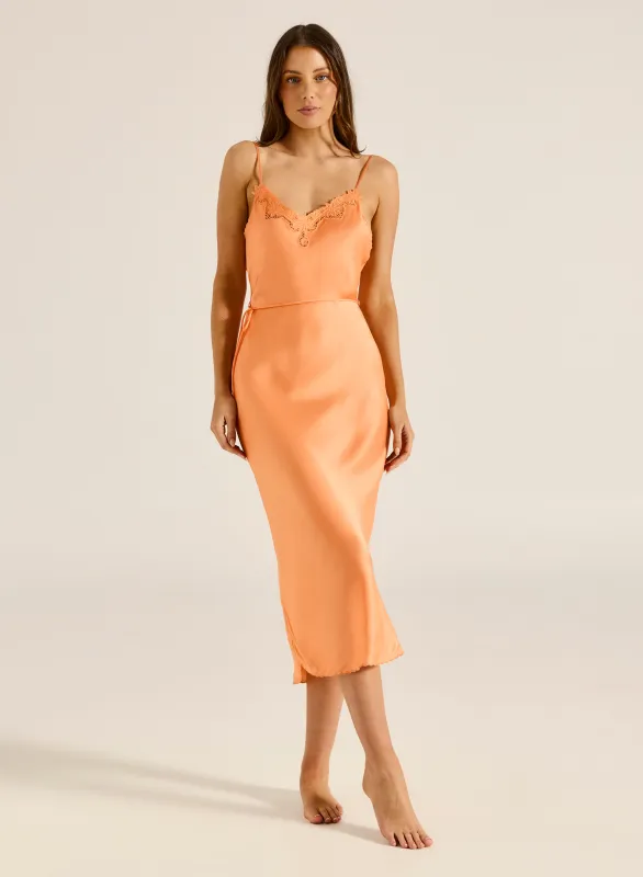 Rashida Estella Midi Slip Dress made by Tigerlily
