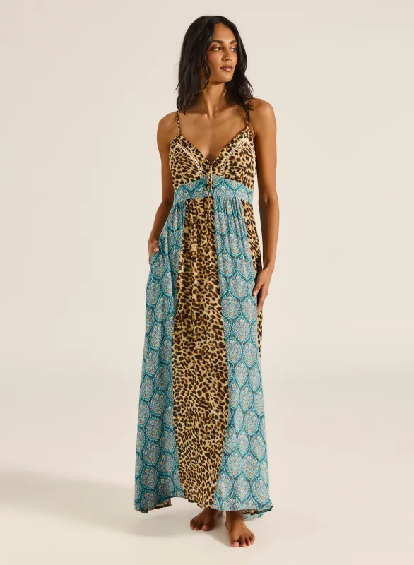 Jungle Teja Maxi Dress made by Tigerlily