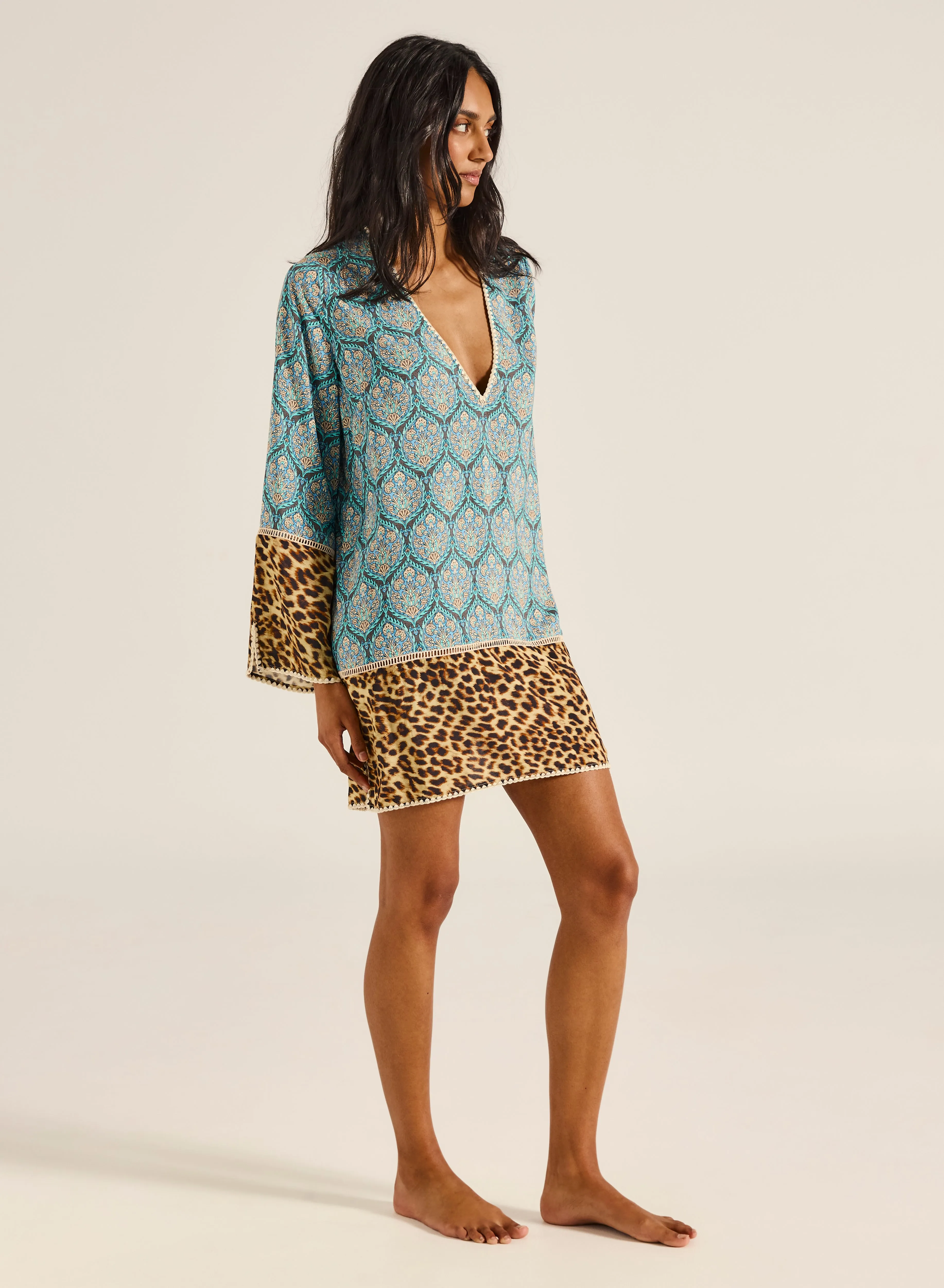 Jungle Natasha Mini Kaftan sold by Tigerlily product image thumbnail 3