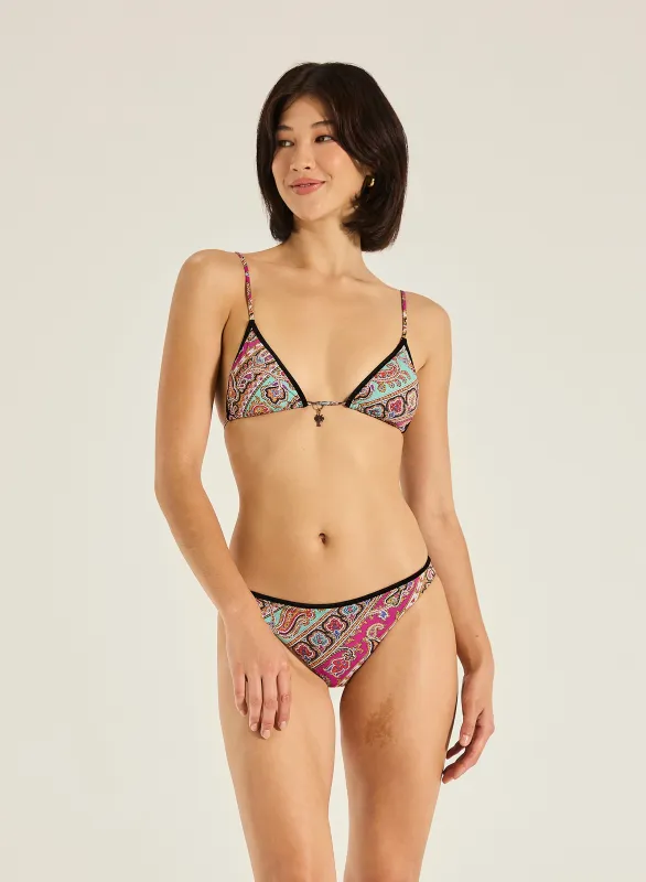 Caya Tara Triangle Bikini Top made by Tigerlily