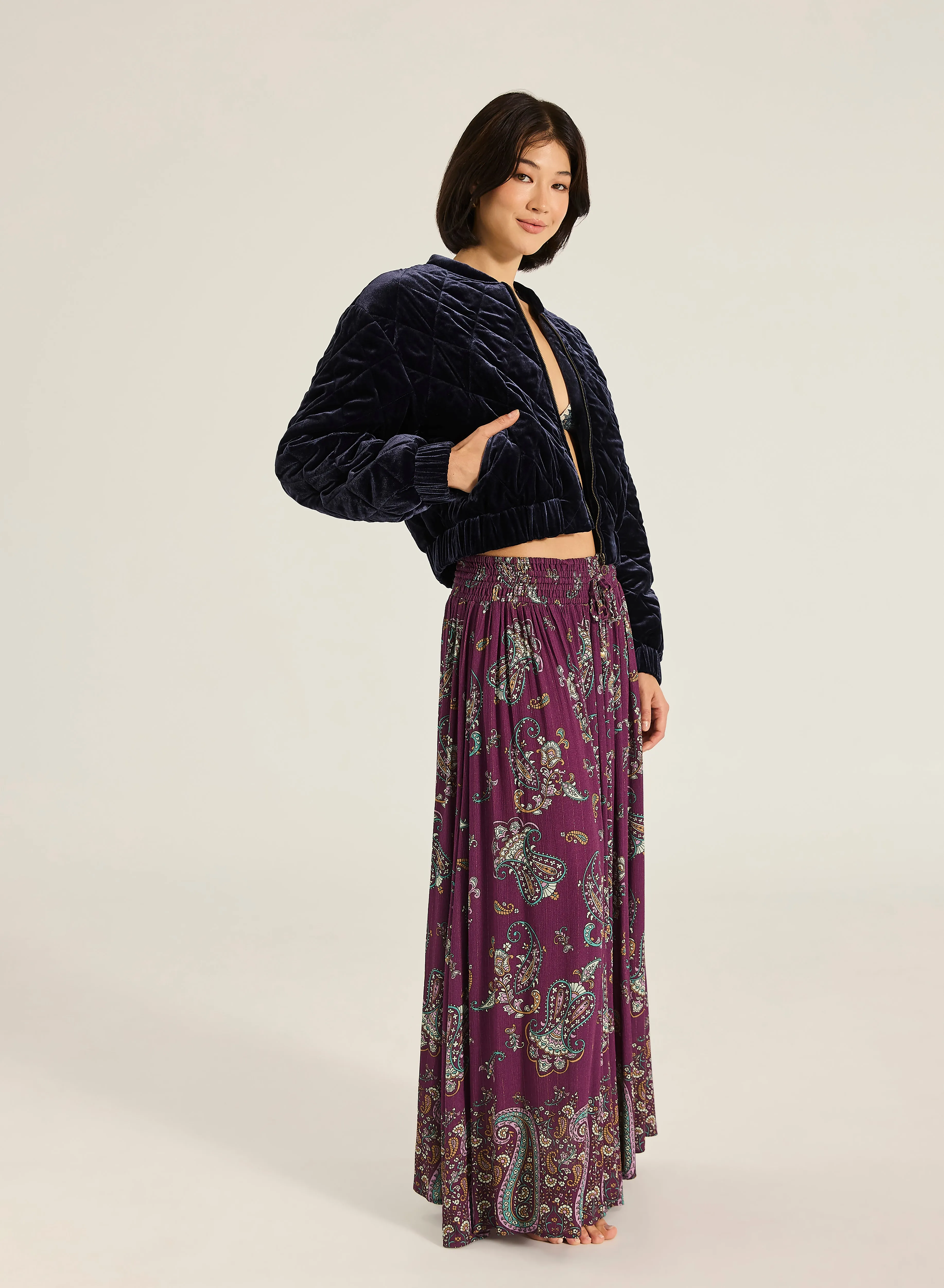 Paraiso Zola Velvet Jacket sold by Tigerlily product image thumbnail 3