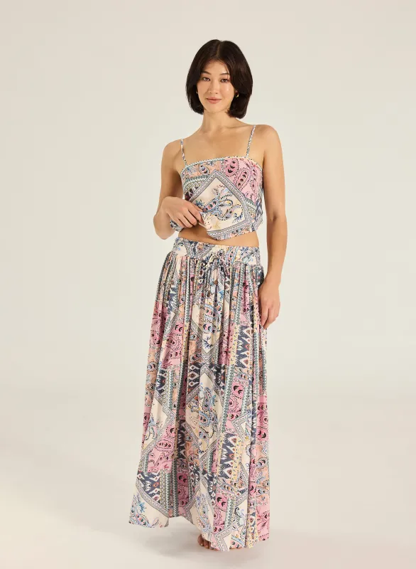 Solara Malina Maxi Skirt made by Tigerlily