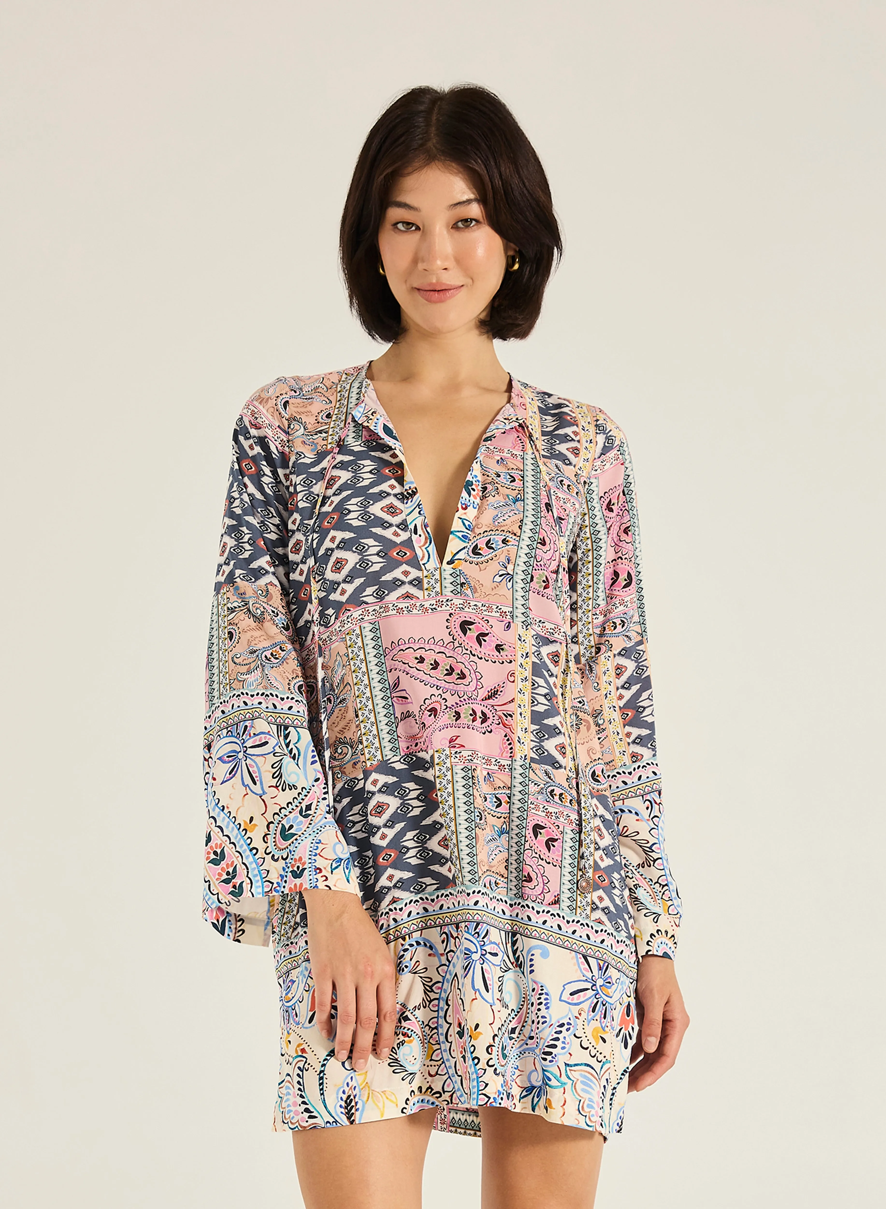 Solara Natasha Mini Kaftan sold by Tigerlily product image thumbnail 4