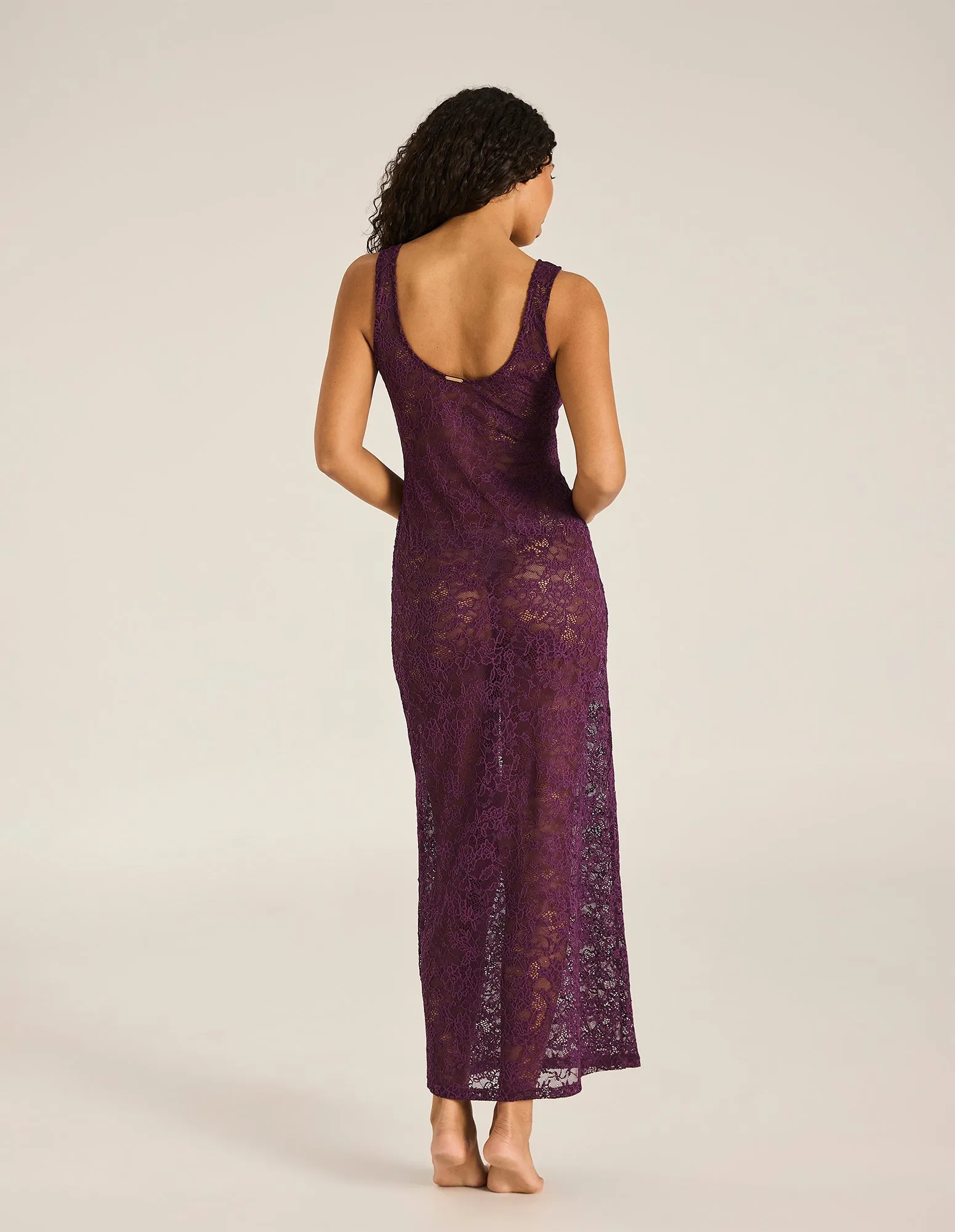 Aubergine Celestia Midi Dress sold by Tigerlily product image thumbnail 2