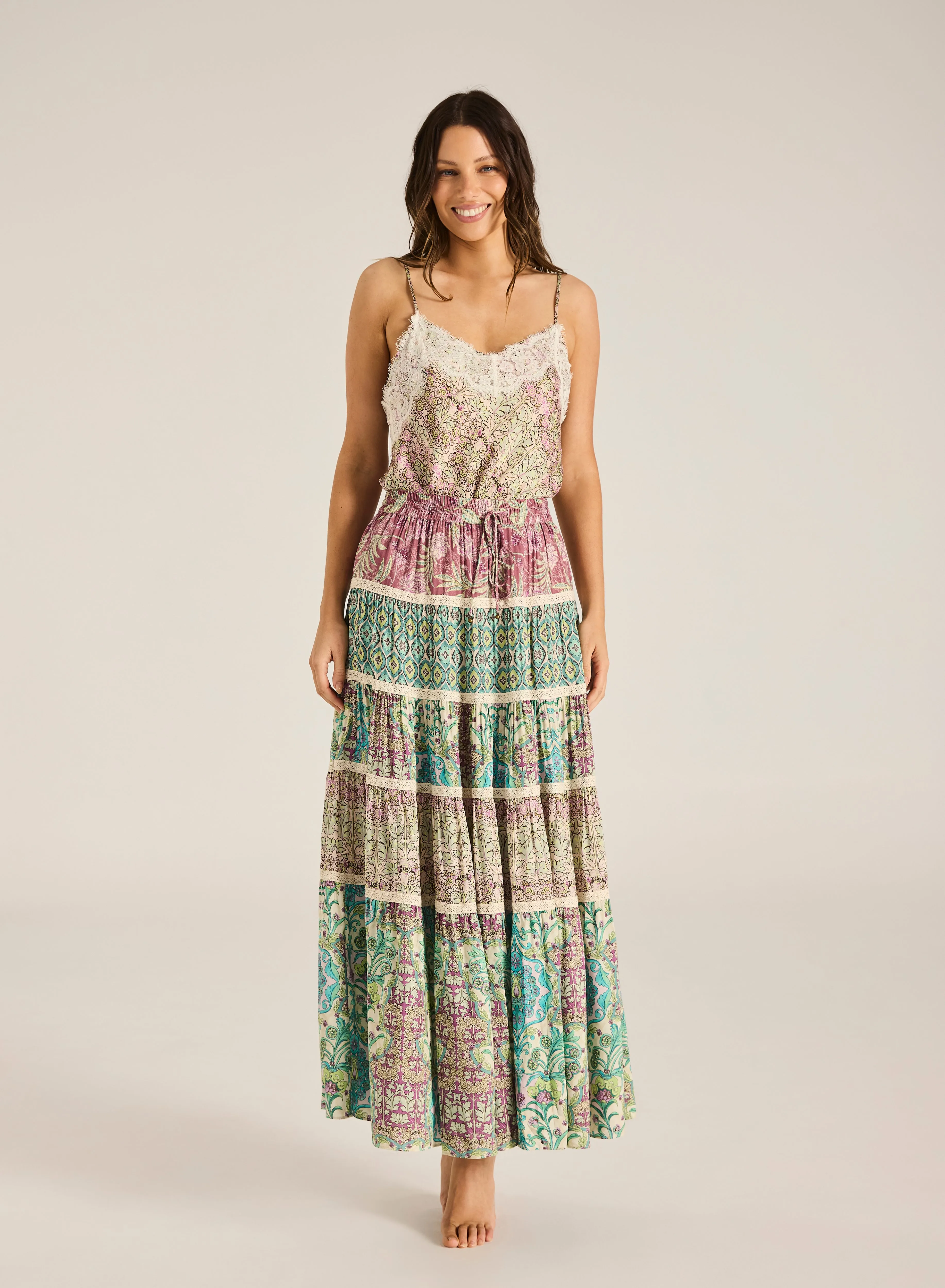 Floriana Aviva Skirt sold by Tigerlily