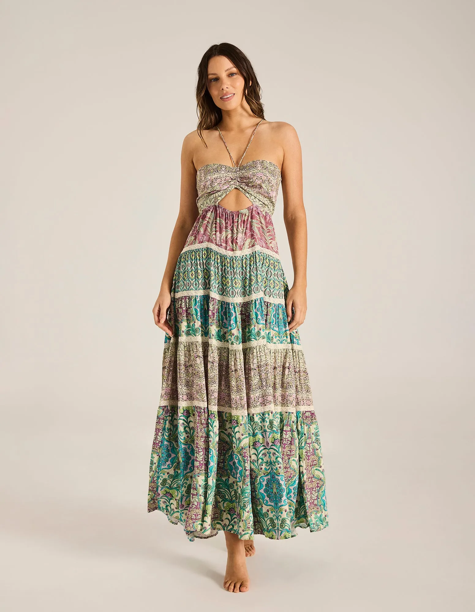 Floriana Aviva Maxi Dress sold by Tigerlily