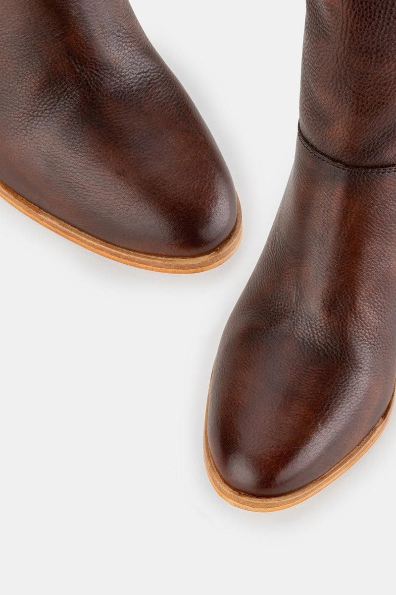 Cosmic Heeled Boot - Tan Leather sold by Tigerlily product image thumbnail 7