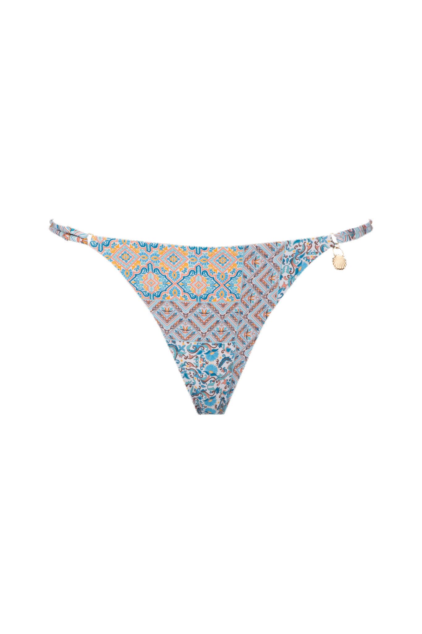 Azalia Izzy Bottom - Cobalt Ornate sold by Tigerlily