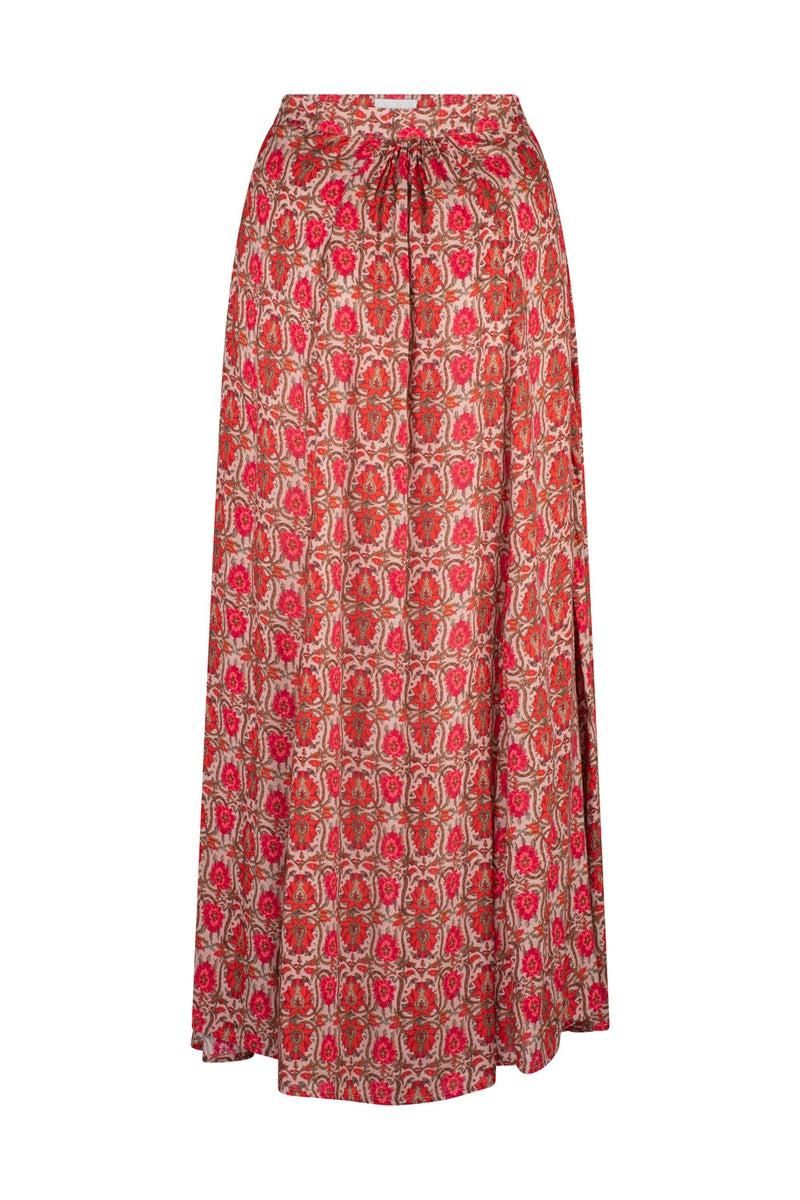 Eliza Gabriella Maxi Skirt - Beige Ornate sold by Tigerlily product image thumbnail 3