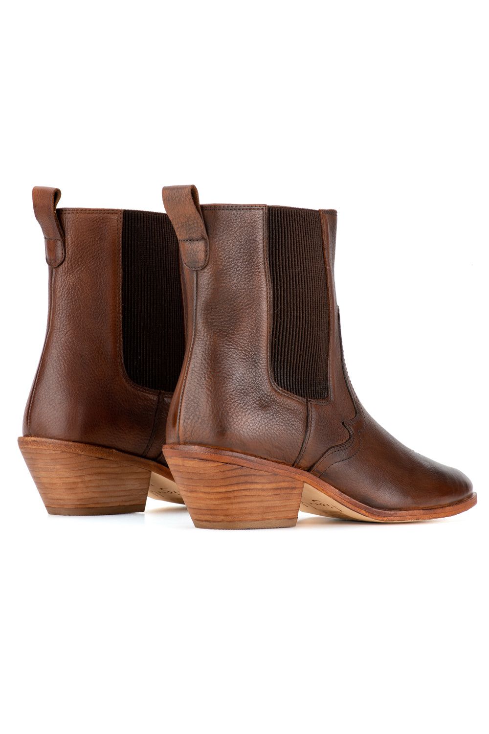 Cubana Heeled Boot - Tan Leather sold by Tigerlily product image thumbnail 6