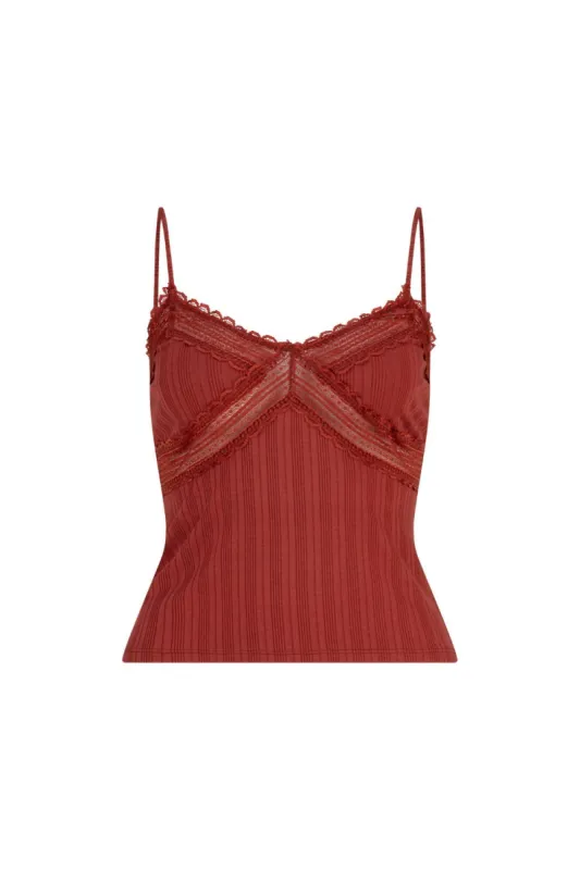 Celestia Charlize Top - Cinnamon sold by Tigerlily