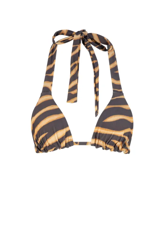 Zahara Myah Tri Bikini Top - Tiger sold by Tigerlily