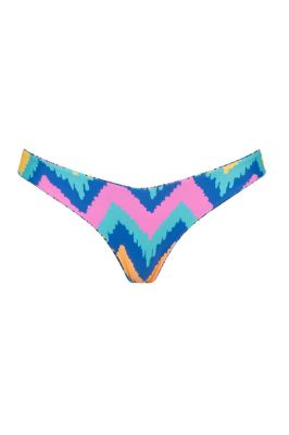 Kaleho Niki Reversible Bikini Bottom - Ocean Hues sold by Tigerlily
