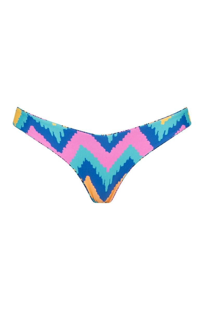 Kaleho Niki Reversible Bikini Bottom - Ocean Hues sold by Tigerlily