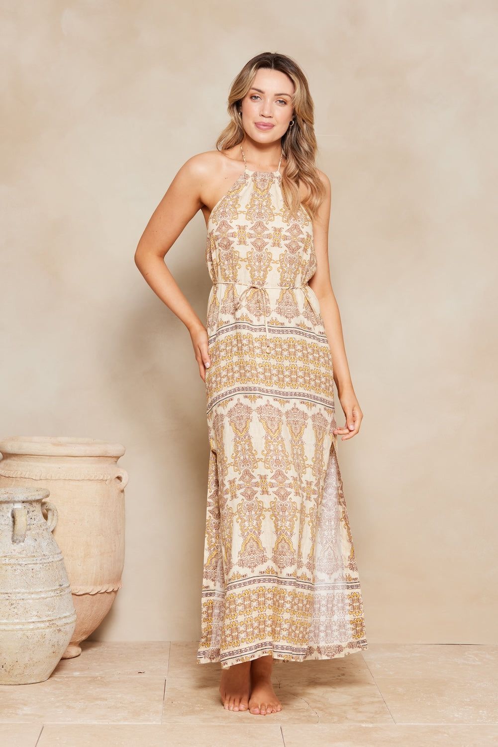 Nosara Elodie Maxi Dress - Chamomile sold by Tigerlily product image thumbnail 2