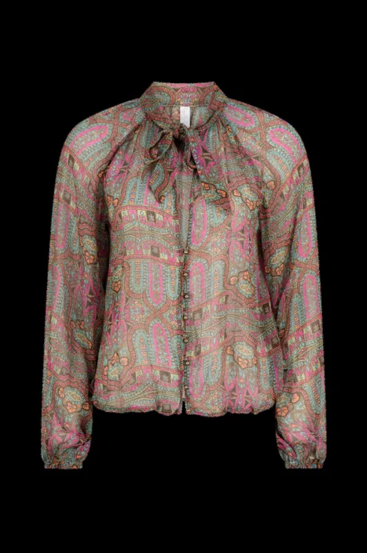 Marjorie Dove Blouse - Taragon sold by Tigerlily